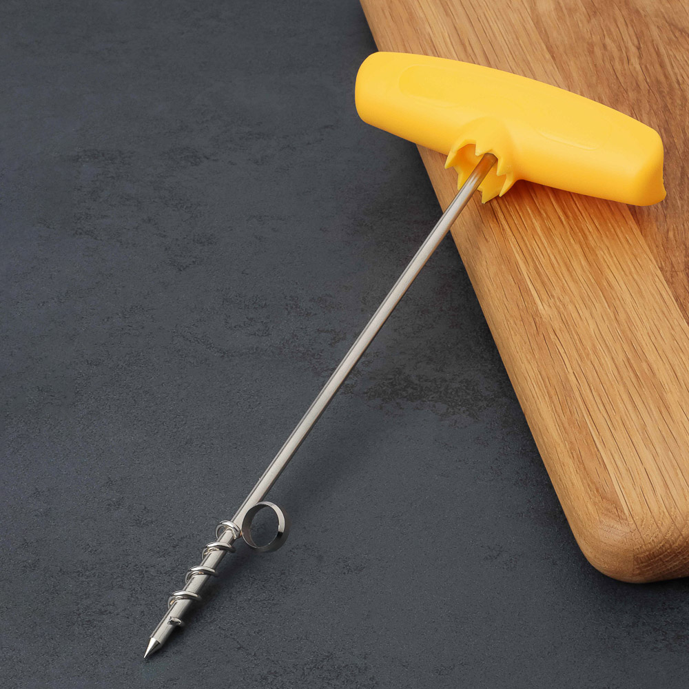 SATOSHI Нож для фигурной нарезки картофеля 21х10см, нерж.сталь - #6