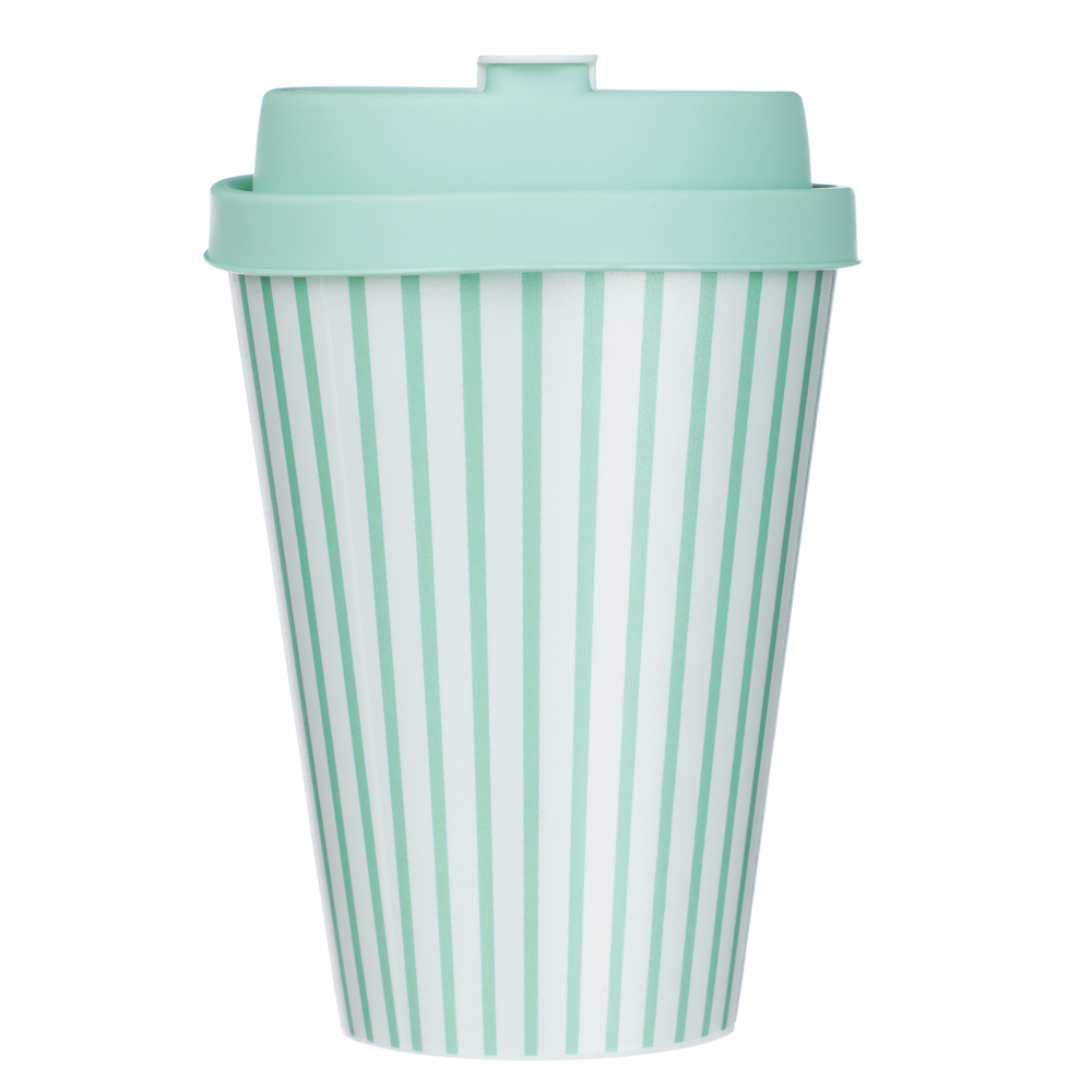 Черри Стакан с крышкой и клапаном 420мл, пластик, 2 цвета - #1