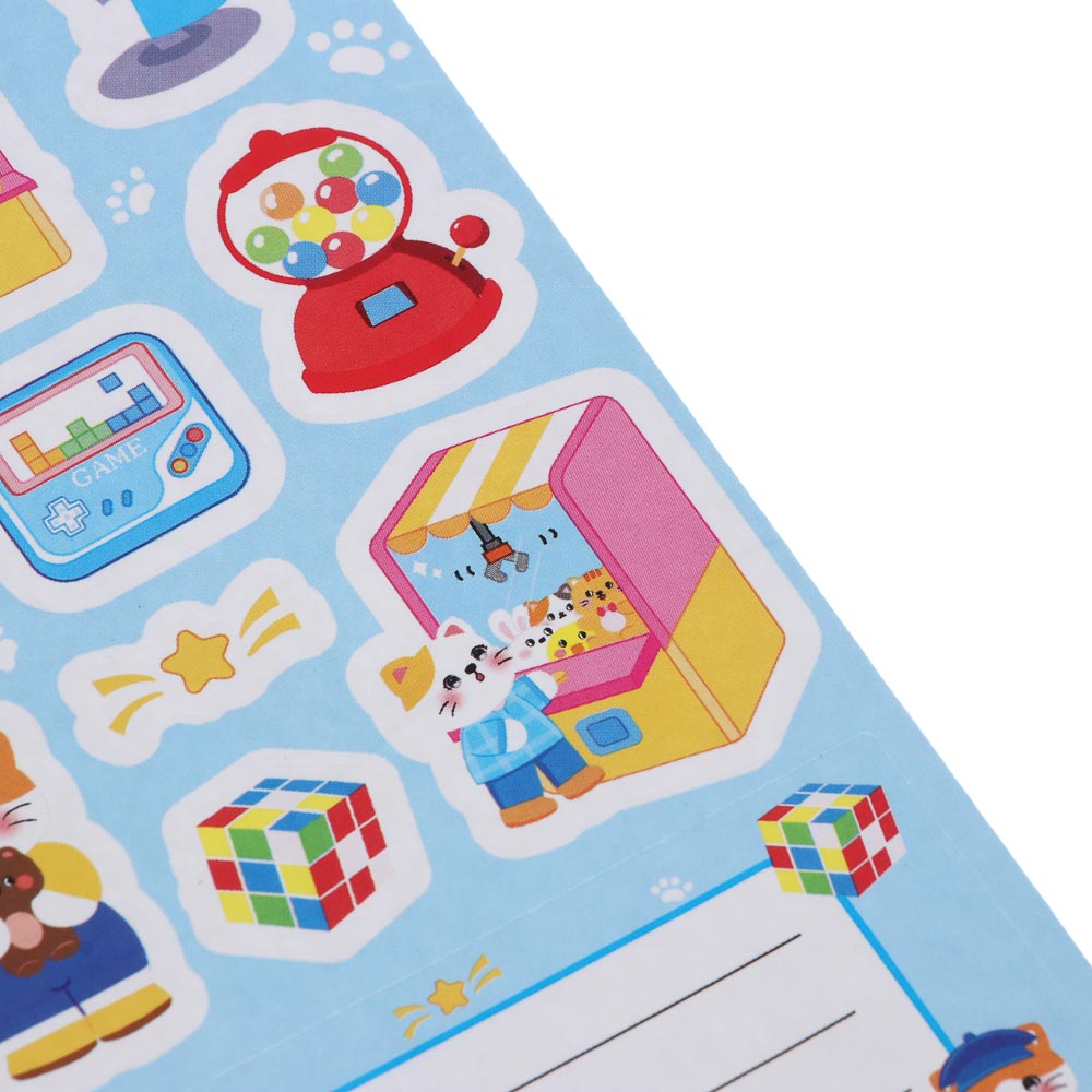 Набор для творчества пазл с наклейками, 18,5х24,5см, бумага, 4 дизайна - #5