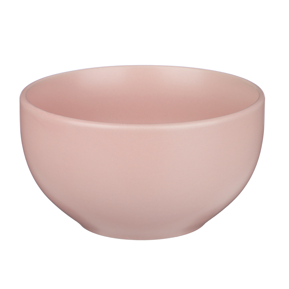 Салатник 14см, тм MILLIMI розовый, керамика - #1