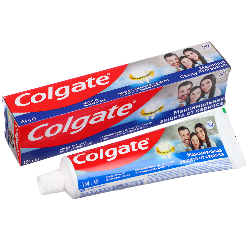 Зубная паста COLGATE, 100мл, 3 вида, «‎Бережное отбеливание»‎ купить с  выгодой в Галамарт