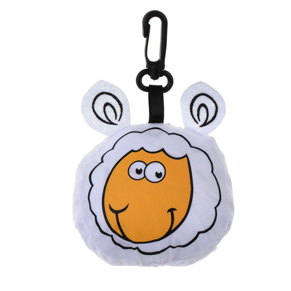 Сумка складная тм VETTA Зверята, полиэстер, 39х40 см, ручка 25 см - #9