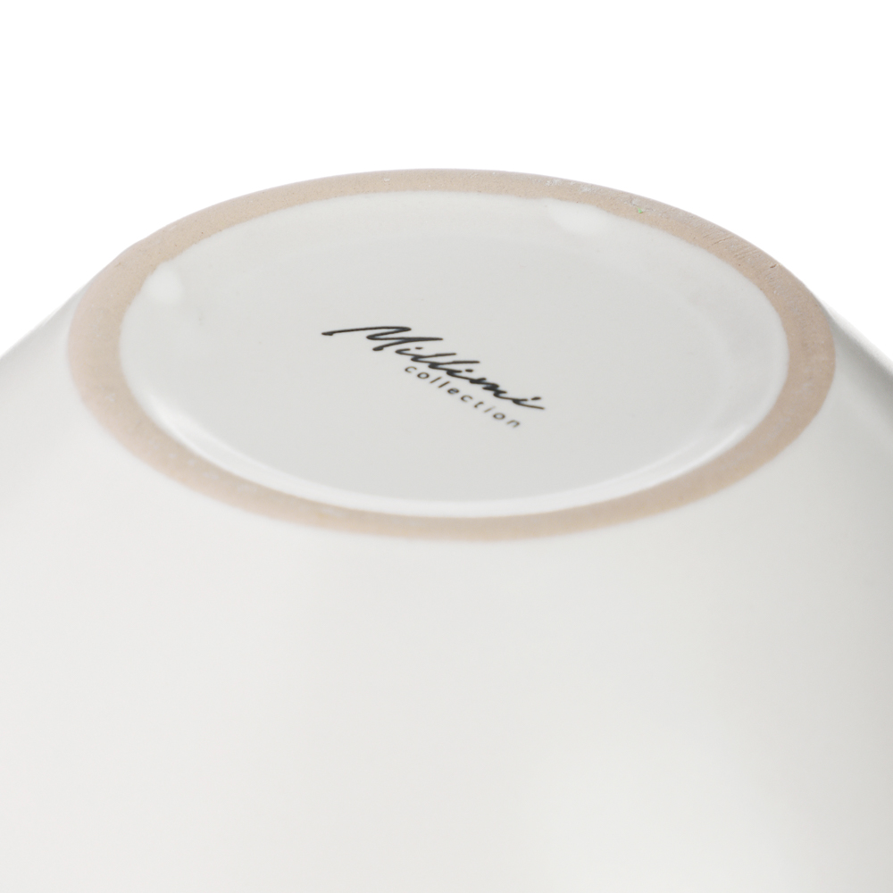 MILLIMI Салатник 710мл, 14х8см, керамика, белый - #6