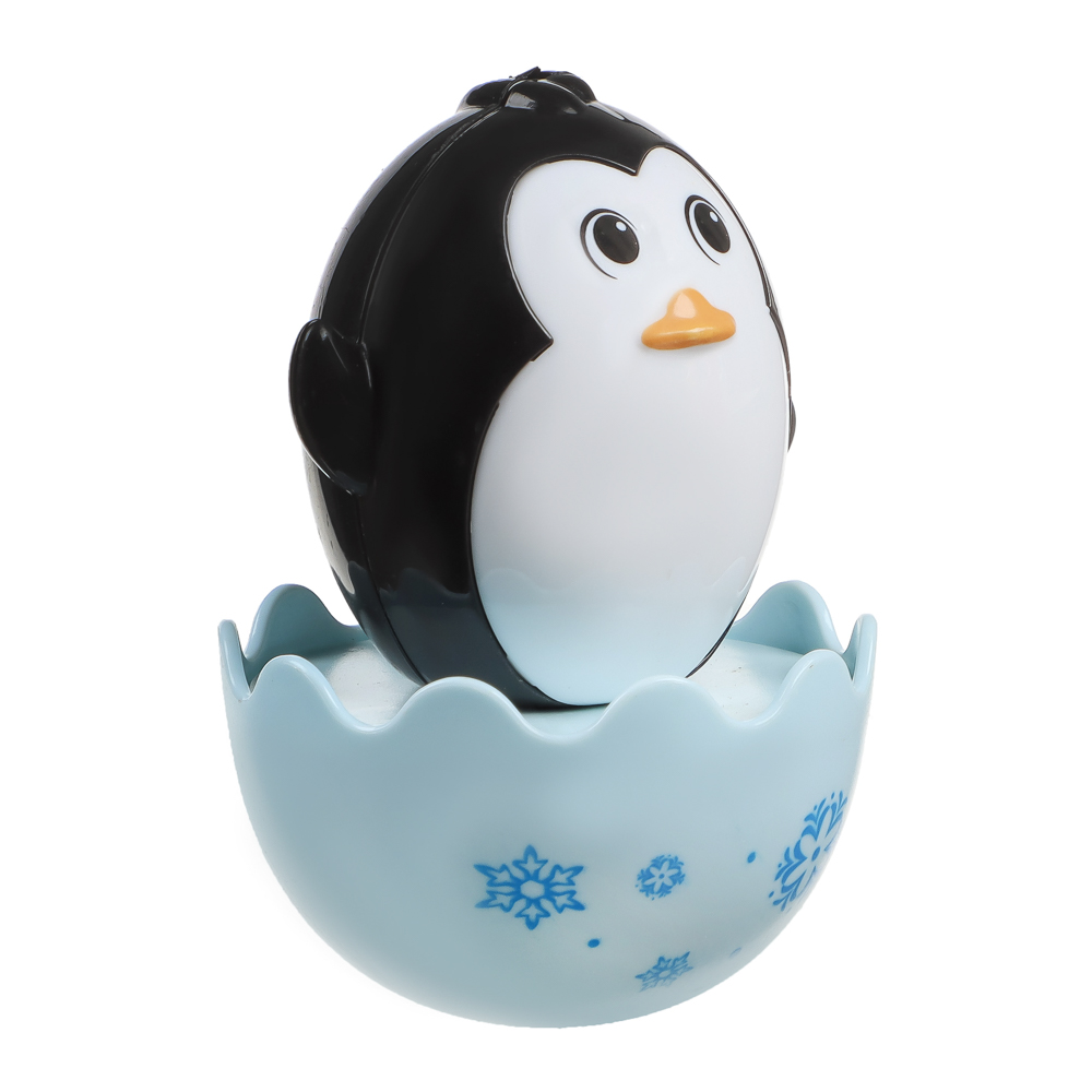 ИГРОЛЕНД Развивающая игрушка Неваляшка "Животные", ABS, 8х6х11см - #6