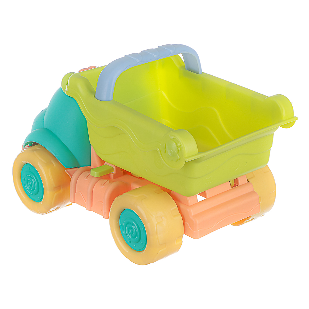 Набор для игр в песке "Самосвал", ИГРОЛЕНД, 3 предмета, пластик, для детей 3+ - #4