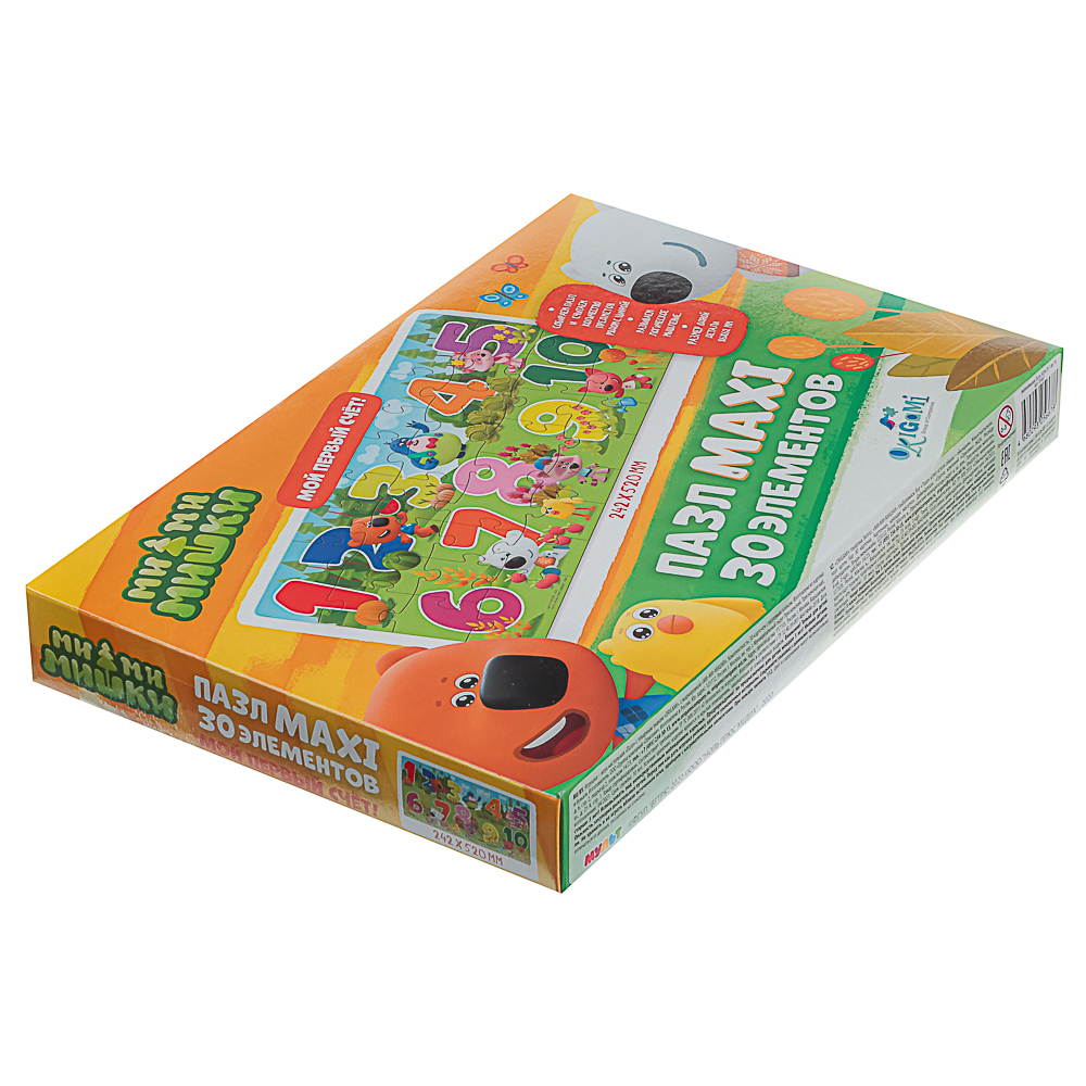 МиМиМишки.Пазл.30Эл.От 1 до 10, 28,5x3,5x18,5см - #7