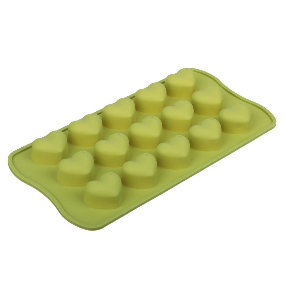 VETTA Форма силиконовая для шоколада и льда 15 ячеек, 21x10x1,6см "Конфета", 3 цвета - #2