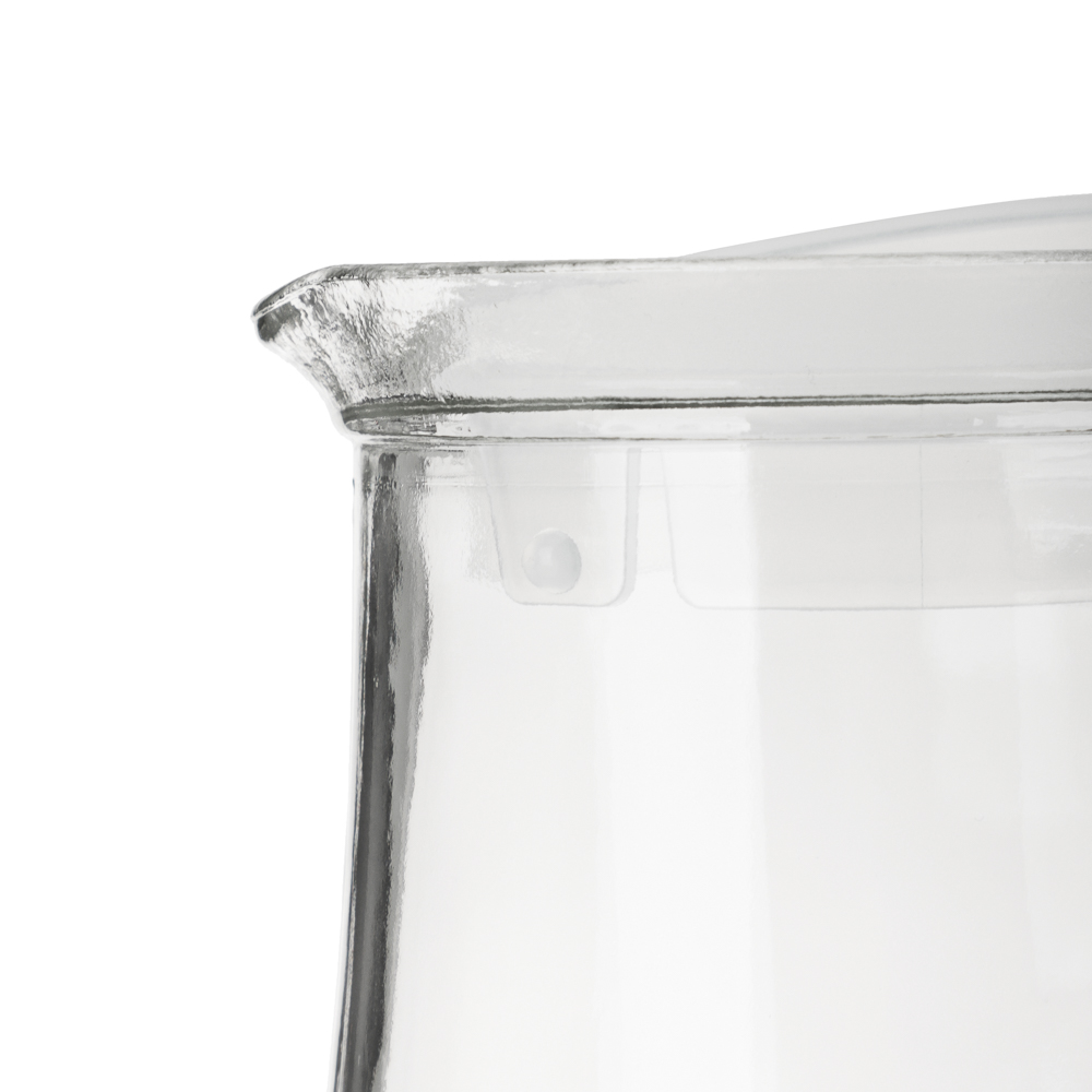 Кувшин "Крист" с пластиковой крышкой, 1,5л, стекло - #4