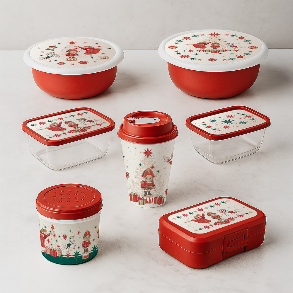 Щелкунчик Контейнер для продуктов прямоугольный 1,5, пластик - #8