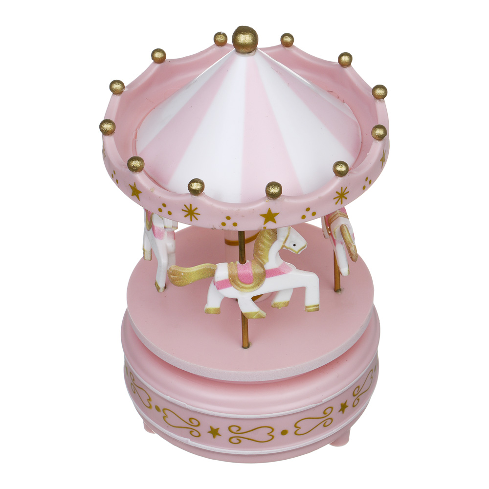 СНОУ БУМ Карусель музыкальная 10x10x18 см, пластик - #3