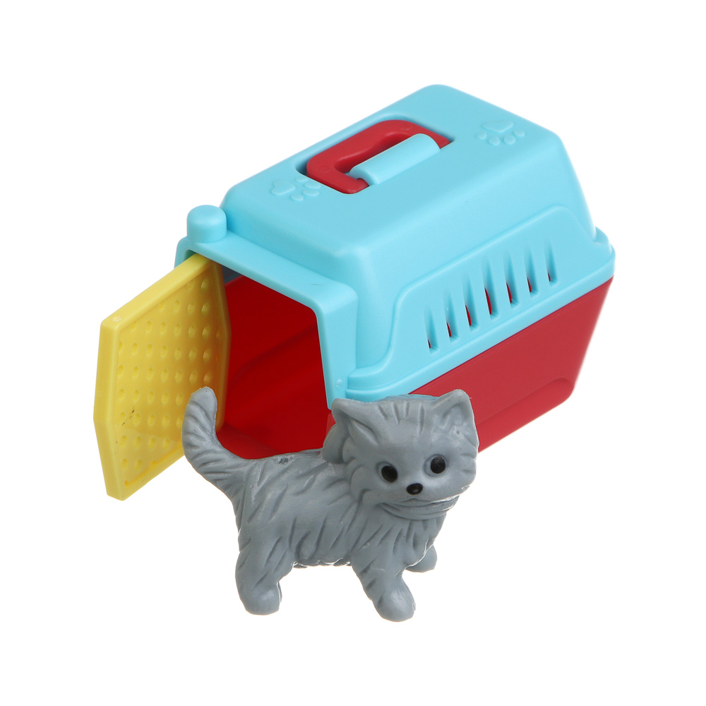 ИГРОЛЕНД Питомец с акс., 4 пр., PVC, ABS, 6,5х6,5х11см, 6 видов - #8