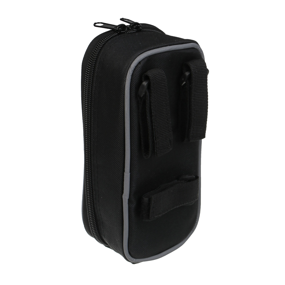 Велосумка на руль, тм BY SPORT, 18х8см, оксфорд 600D, ПВХ, черная - #2