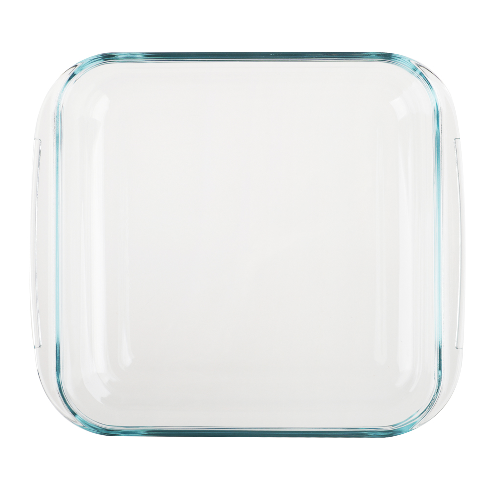 SATOSHI Форма для запекания жаропрочная квадратная, с ручками, стекло, 24.5x21.9x5.1см, 1,8л - #4