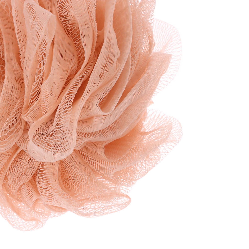 ЮL Мочалка шар роза с подвесом, полиэтилен, 40гр, 5-6 цветов, МС24-03 - #7