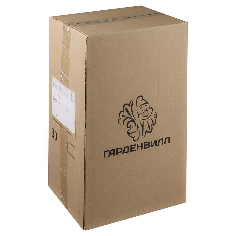 Фигура садовая "Гном с кабачком" 24х36см, гипс - #7