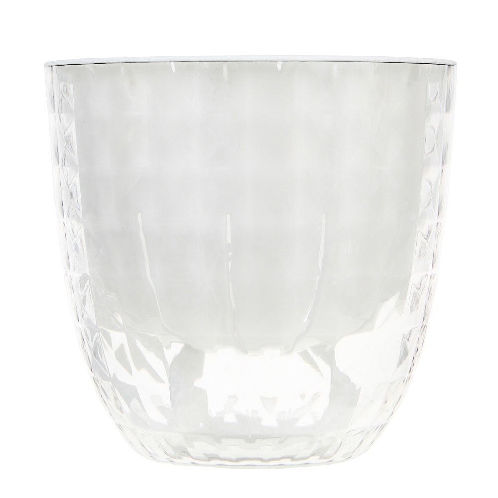 INBLOOM Кашпо 15х16см Кристалл, PET+PP - #2