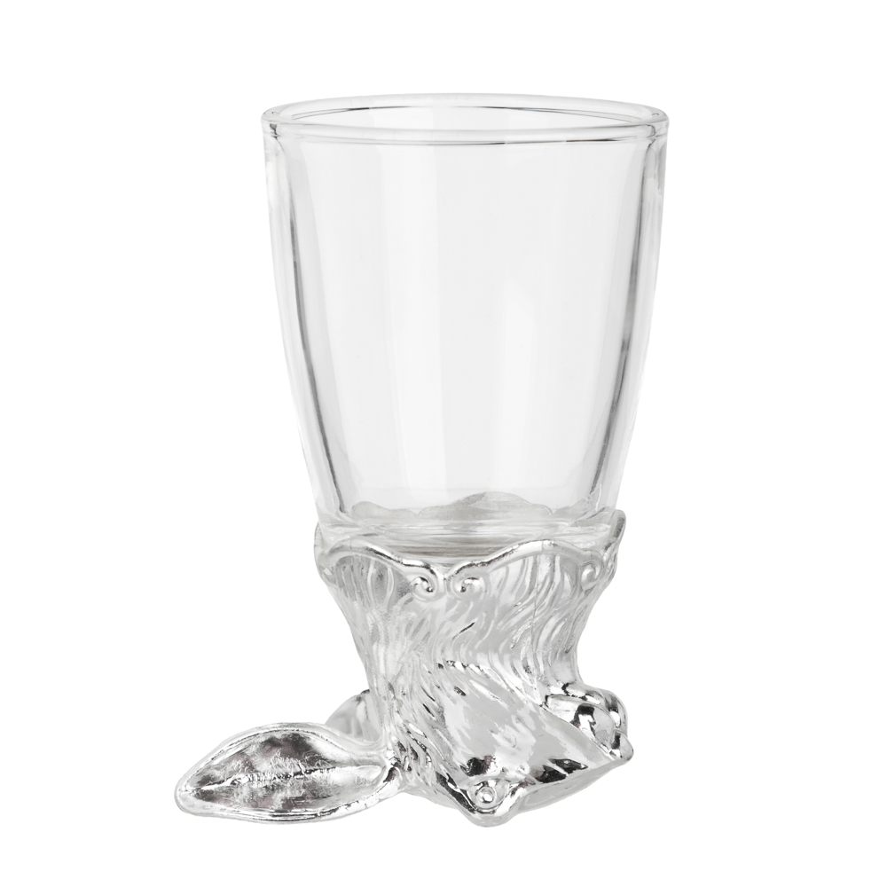 Набор стопок перевертышей тм MILLIMI, 30мл, серебро, стекло, 6шт - #7