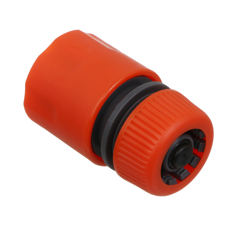 INBLOOM Коннектор быстросъемный для шланга d1/2", аквастоп, пластик - #2