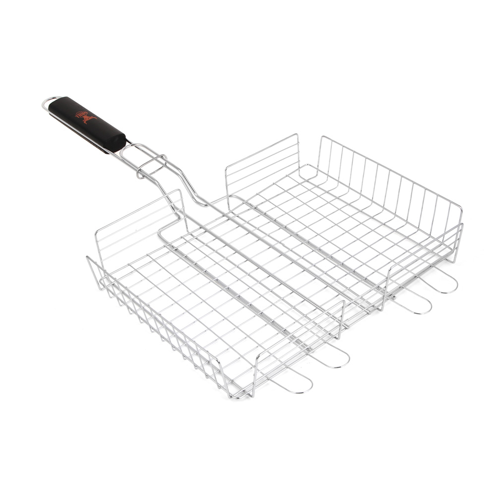 Решетка гриль хром. тм GRILLBOOM, 23x29x6см - #7