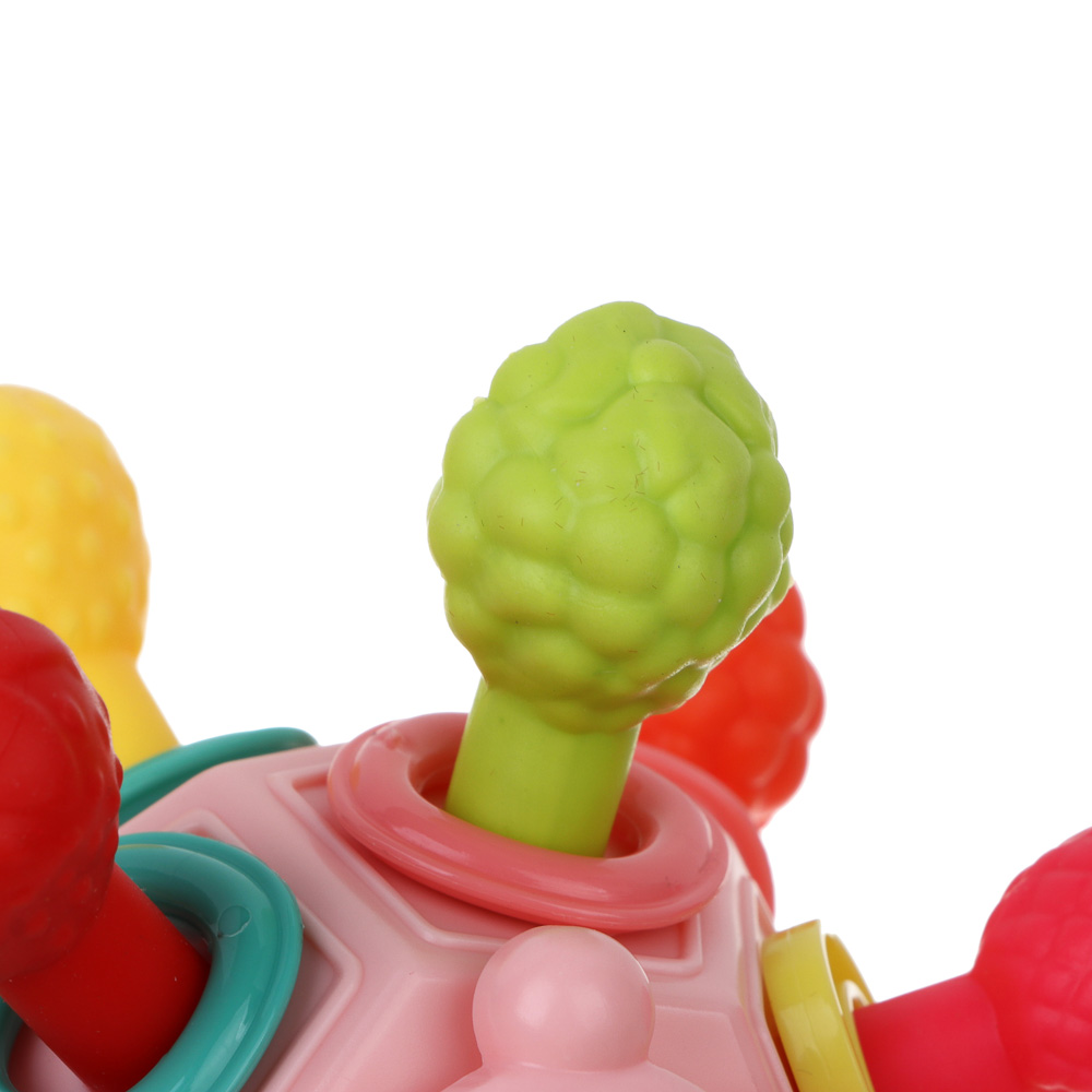 ИГРОЛЕНД Развивающая игрушка "Бизи-шар", ABS, 10,7х6,7х9,8см, 2 дизайна - #7