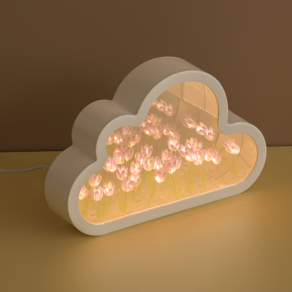 Светильник LED, USB, AБС пластик, акрил, 20х13см - #5