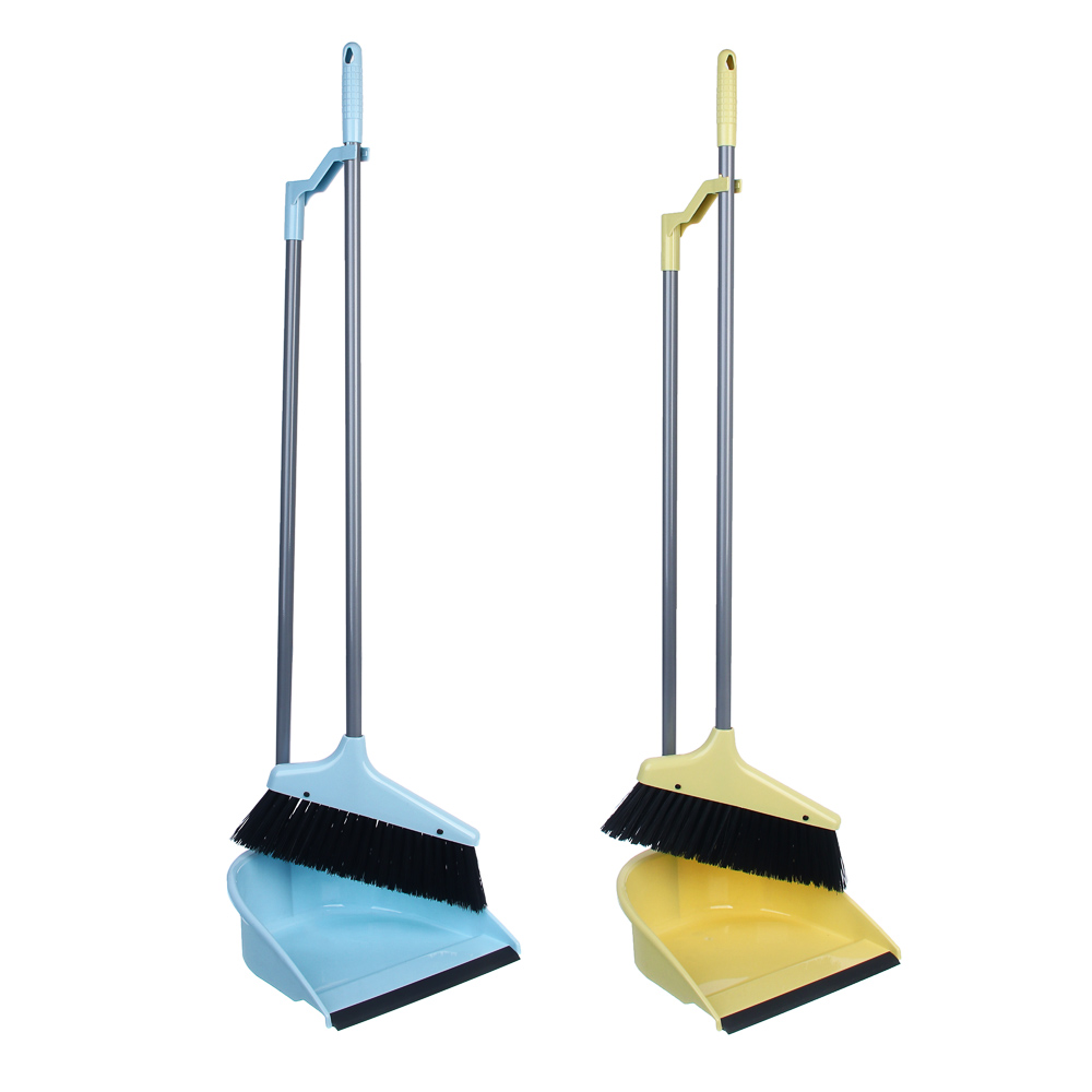 Набор для уборки с щеткой и совком тм VETTA, щетка:80х25см, совок:79х24см, полипропилен, металл, тпр - #1