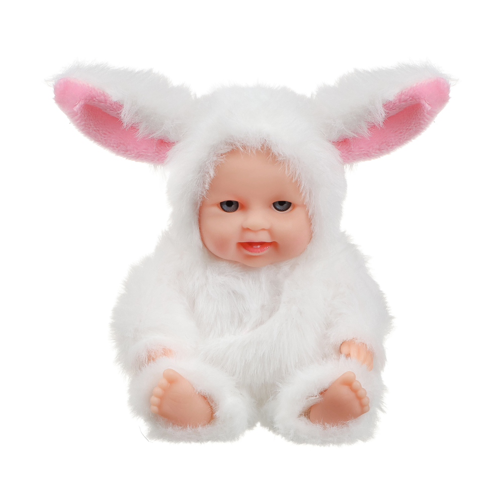 ИГРОЛЕНД Пупс в кигуруми 12 см, PVC, PP, полиэстер, 10,2х5х17 см - #15