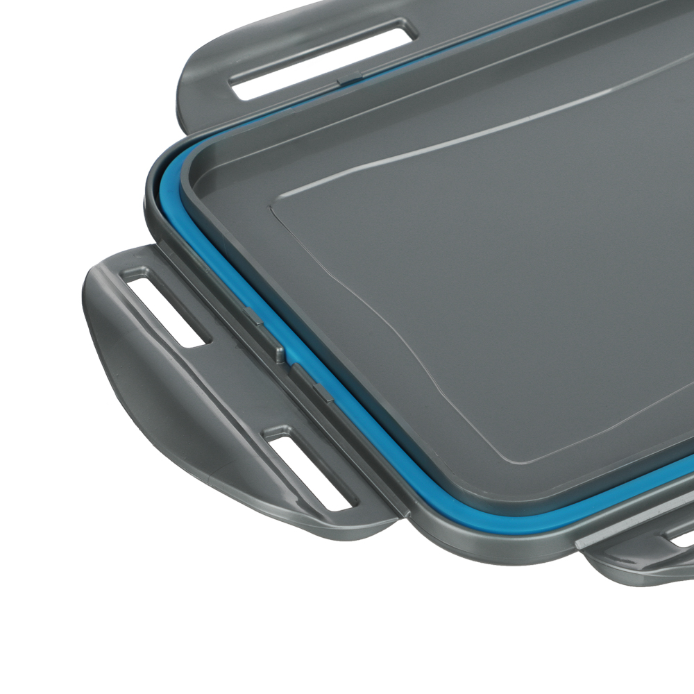 Контейнер герметичный для СВЧ с защелками, 2,2л, 205х135х130мм, пластик - #7