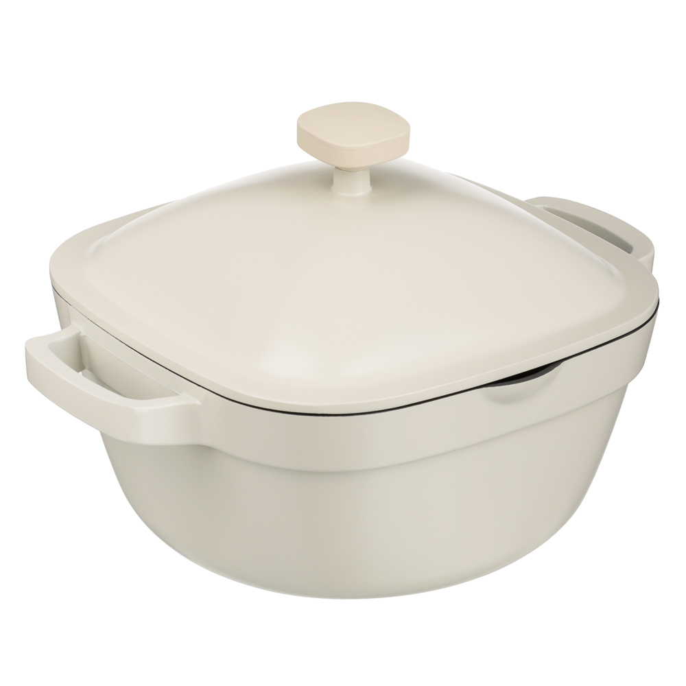 SATOSHI Мулон Кастрюля с крышкой литая 3,0л, d20x10см, антипригарное покрытие, индукция - #2