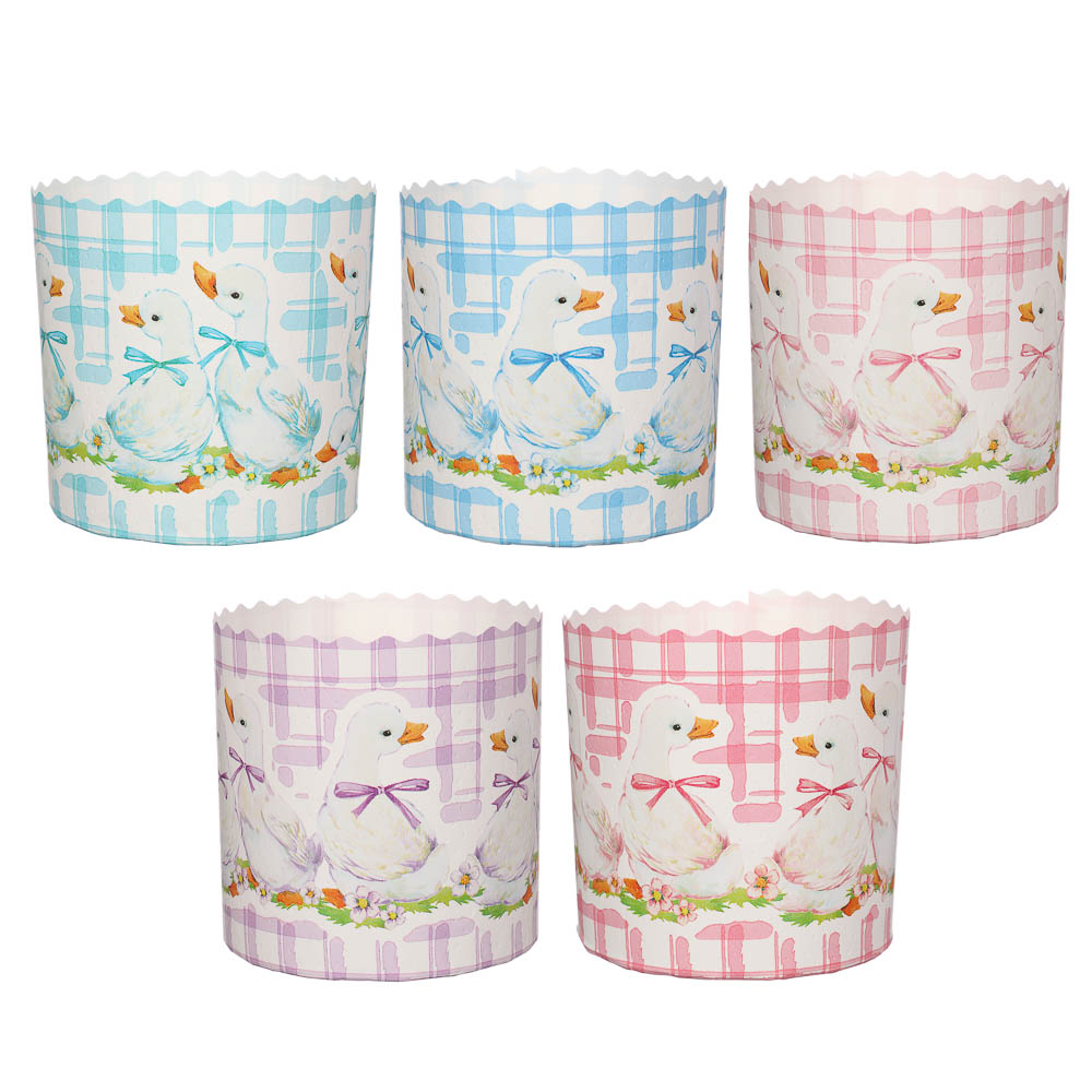 Набор форм пекарских бумажных (d90, h90 мм), 4 шт, арт hk19480 - #4