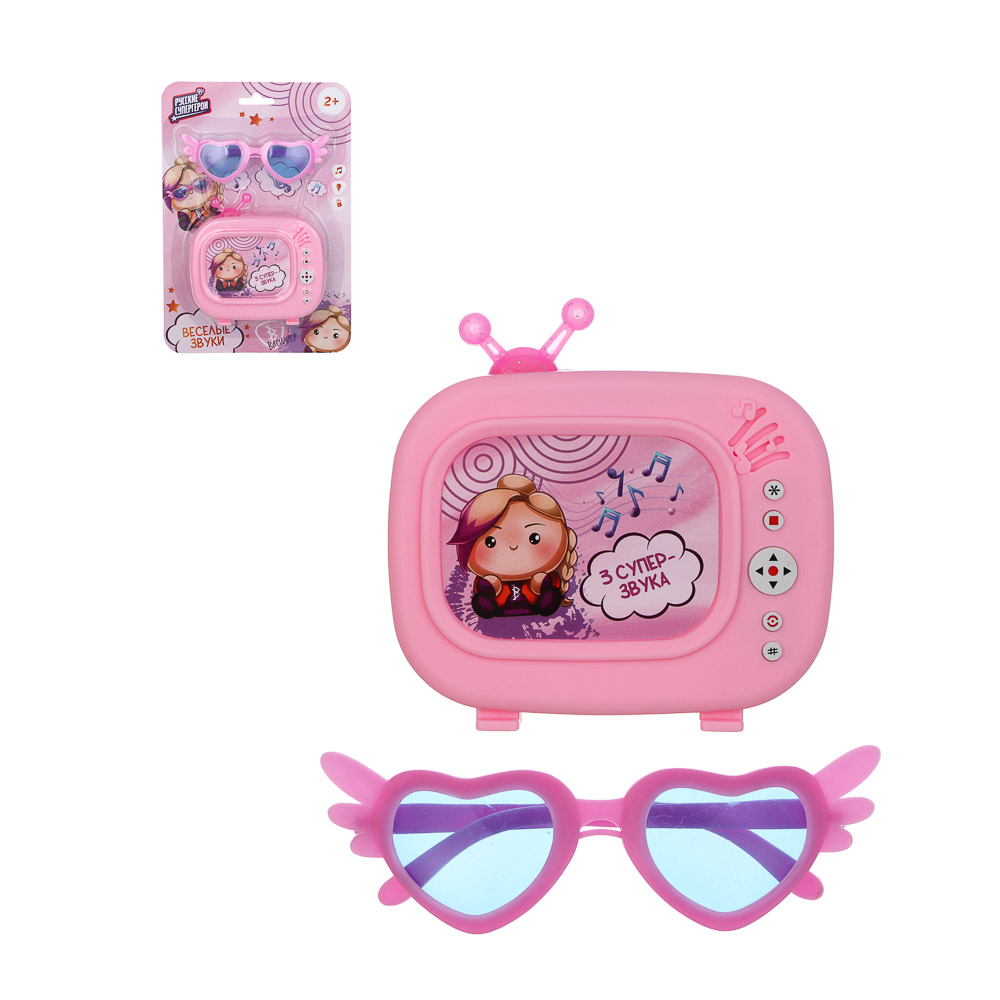 BY Русские Супергерои Игровой центр "TV", свет, звук, РР, 2хАА, 17х3х24 см - #1