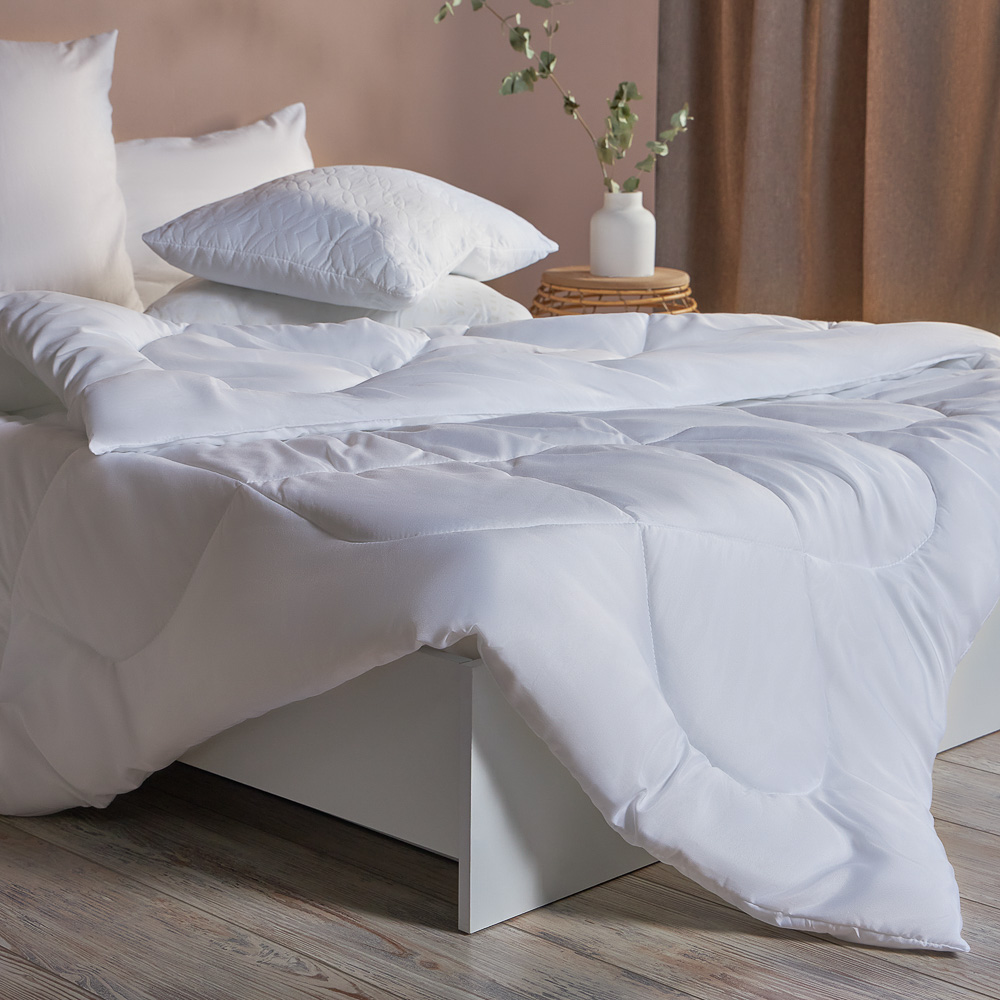 Одеяло "Лебяжий пух", стеганое, утепленное, 250гр/м, полиэстер, 140х210см - #4