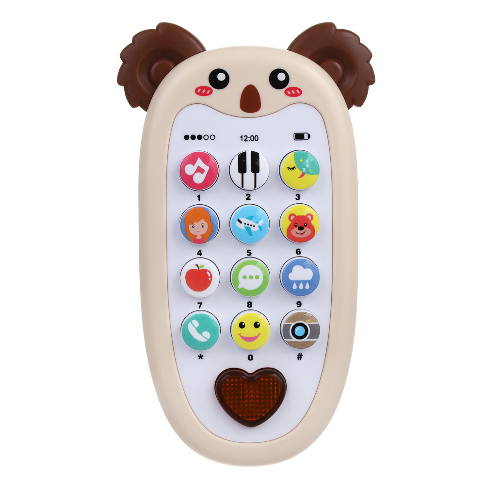 ИГРОЛЕНД Музыкальная игрушка "Коала", пластик, звук, 18,2х11,5х3,2 см - #4