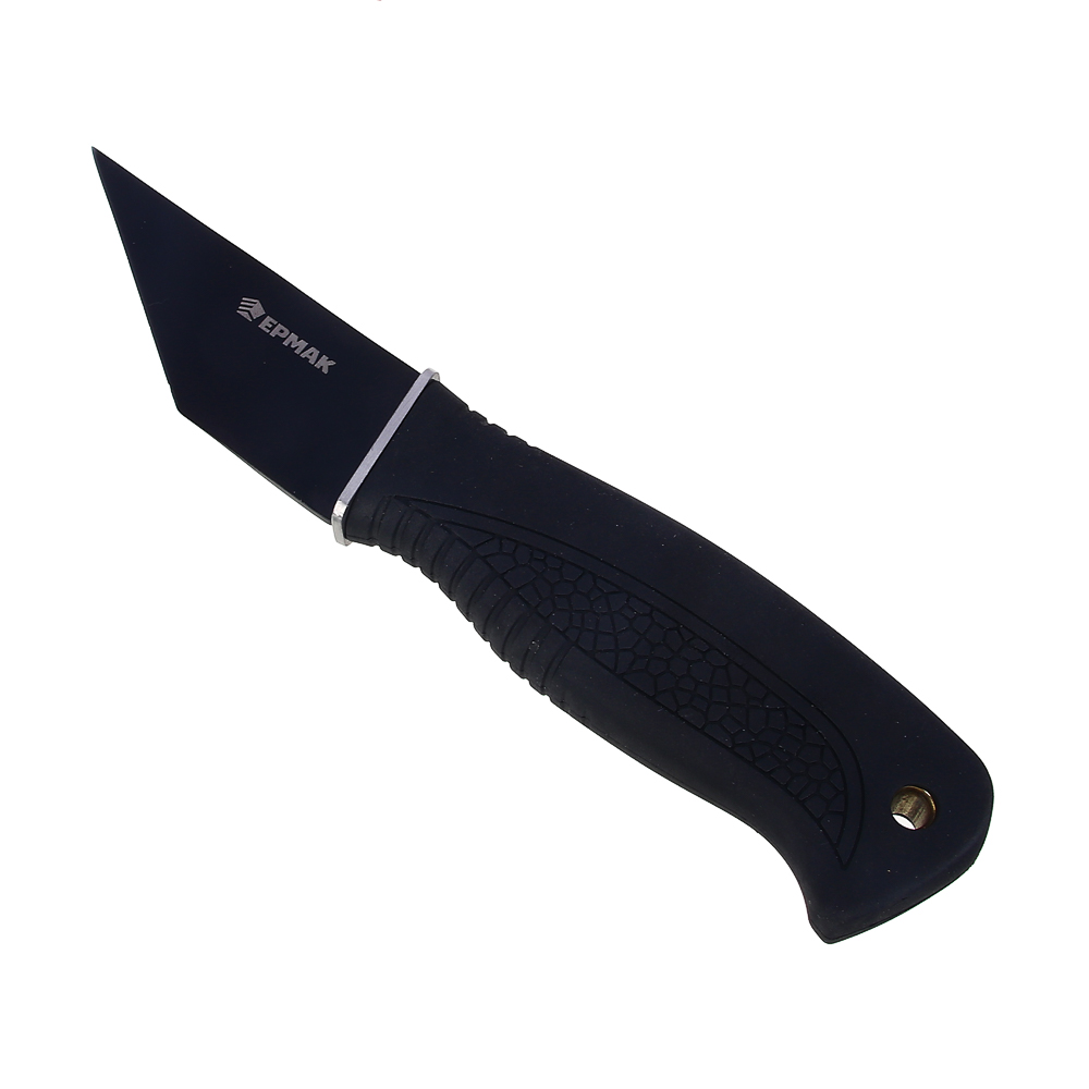 ЕРМАК Нож сапожный, прорезин. рукоятка, 18,5см, нерж. сталь, пластик - #1