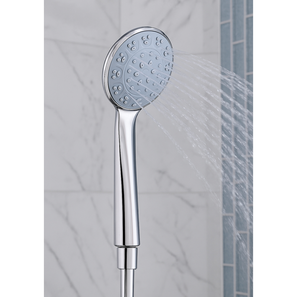 Лейка для душа, 1 режим, 80мм, хром - #6