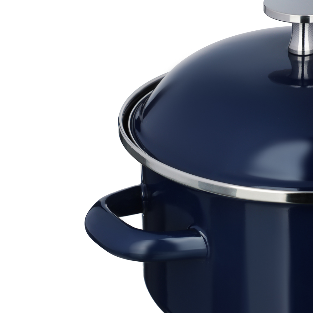 Кастрюля эмалированная VETTA Ноэми, 18см, 1,6л, индукция - #3