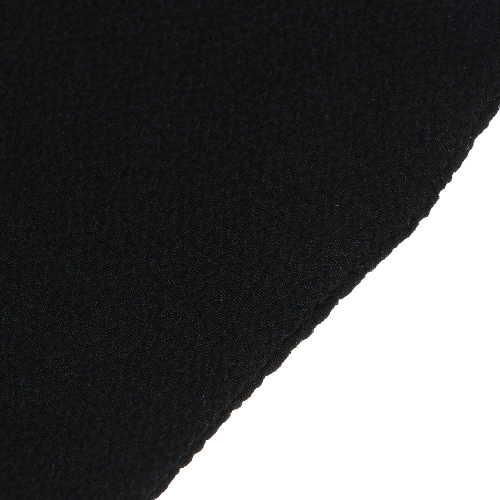 ЮL Мочалка скрабер кесе для пилинга жесткая, полиэстер, 22х14см, черная, МЭ24-05 - #4