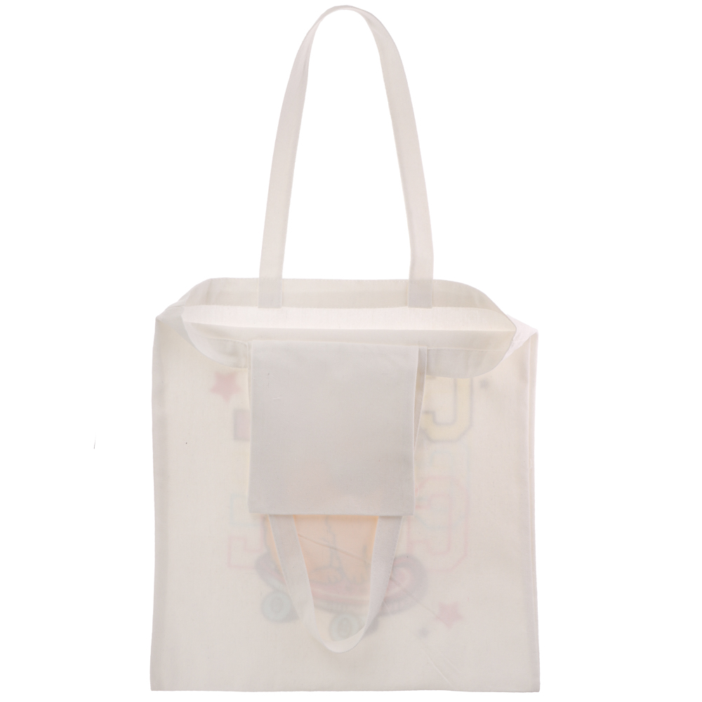 Сумка-шоппер, "Панды/Капибары", 38x42см, длина ручек 58 см, внутр. карман, полиэстер, 6 дизайнов - #6