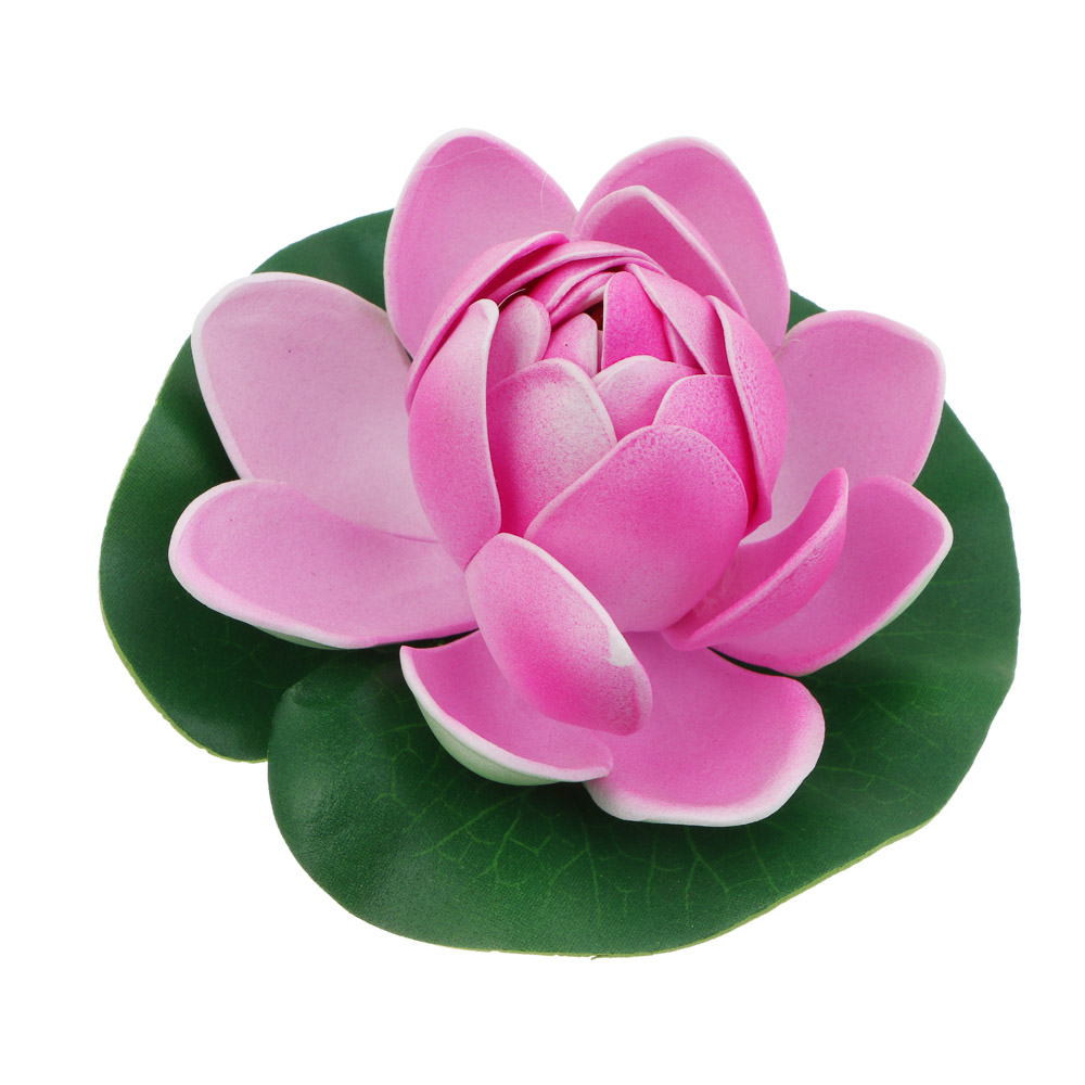 Кувшинка декоративная для пруда тм INBLOOM, d10.5 см, ПВХ - #2