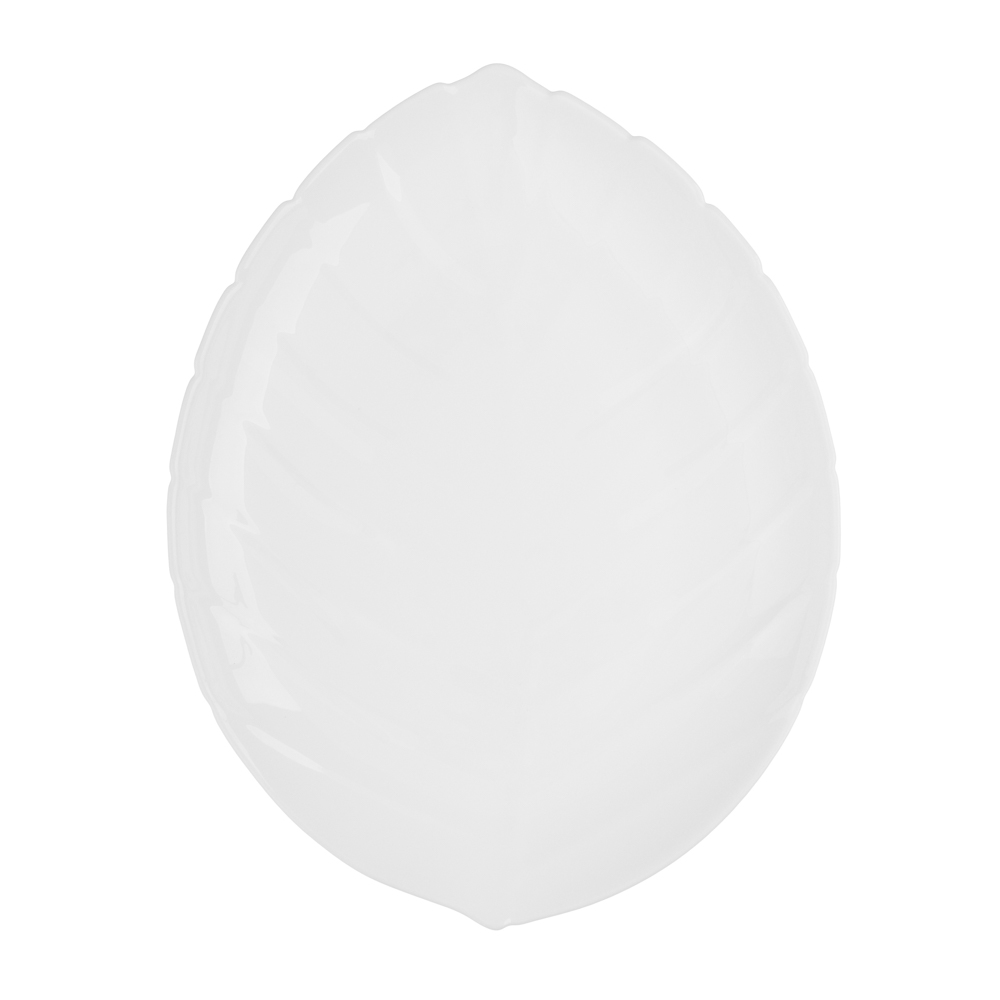 MILLIMI Листья Тарелка десертная, опаловое стекло, 23см - #1