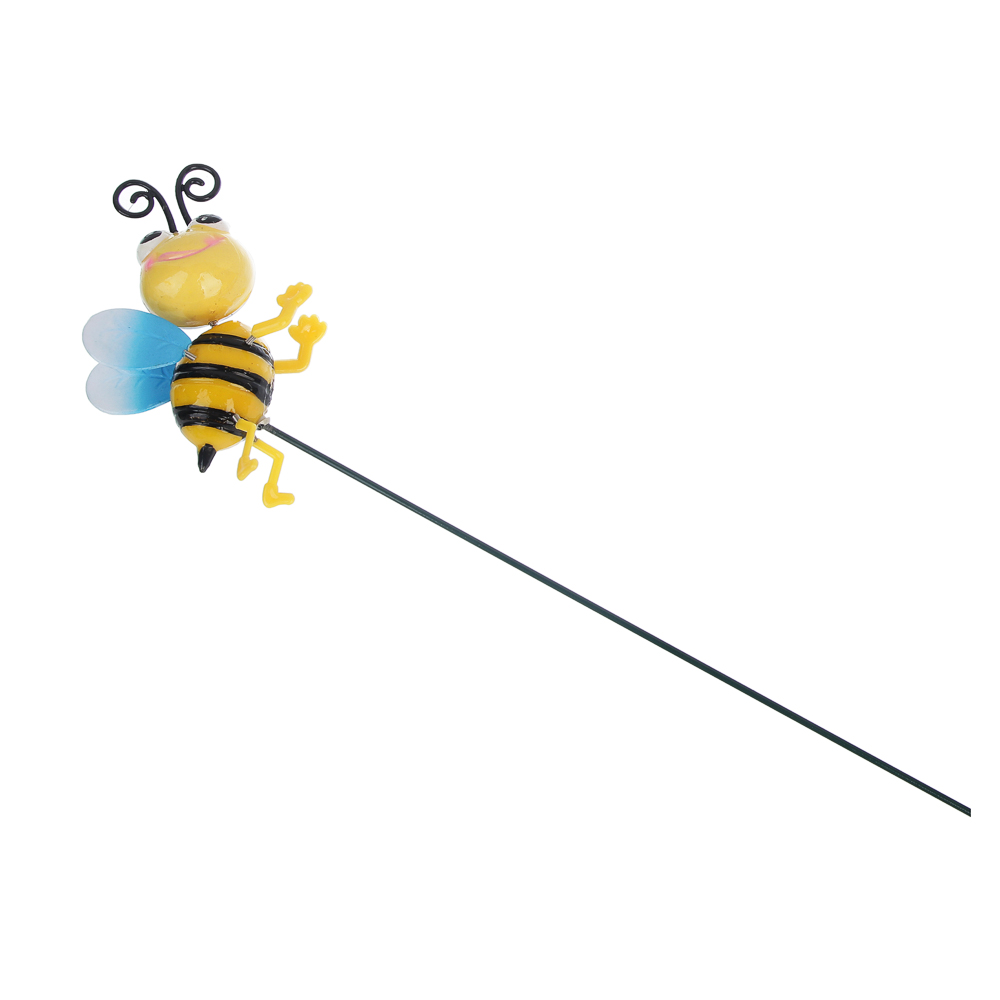 Фигурка на стержне "Пчела" тм INBLOOM, 13х10х60см, пластик, металл - #6