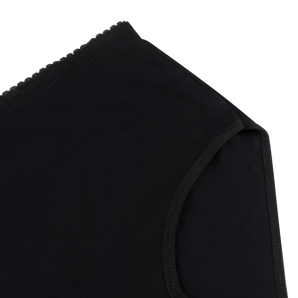 GALANTE Трусы женские макси с высокой талией, р.52, 95%хлопок, 5%спандекс, черный, НБ25-13 - #3