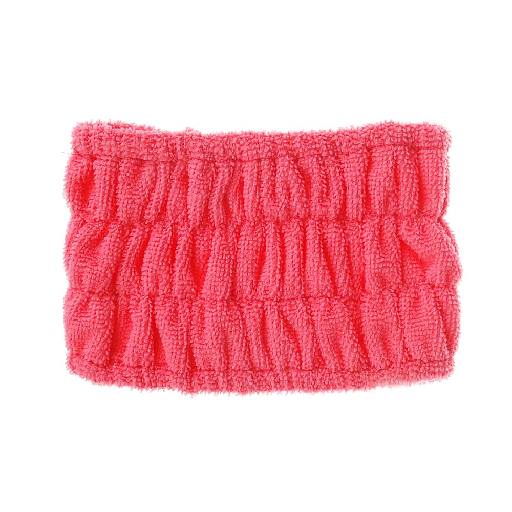 ЮL Повязка на голову для косметических процедур, п/обхват 18см, ширина 10см, полиэстер, 6 цветов - #4