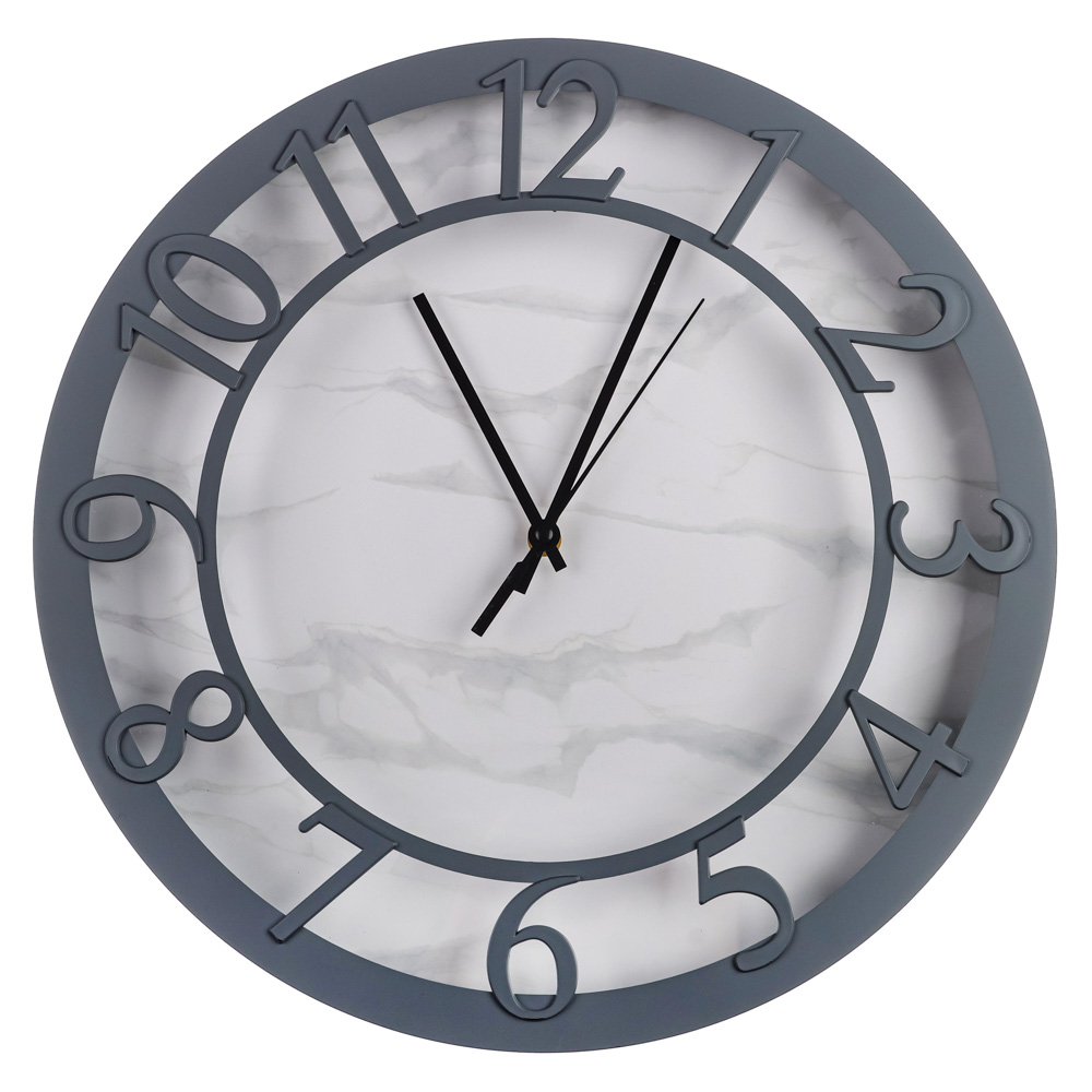 LADECOR CHRONO Часы настенные с картой, пластик, стекло, 40см, ЧН-35 - #1