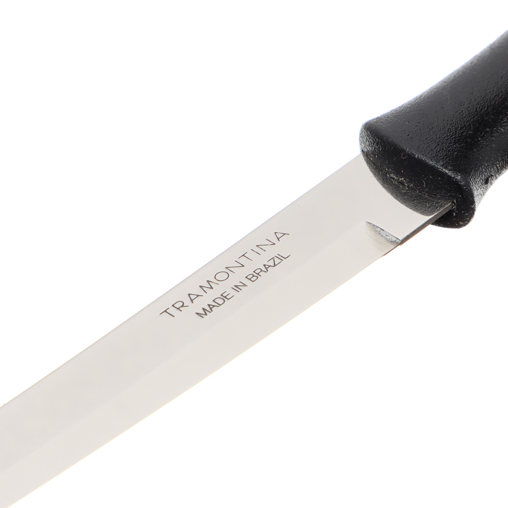 Кухонный нож 12,7 см Tramontina Athus, черная ручка, 23096/005 - #3