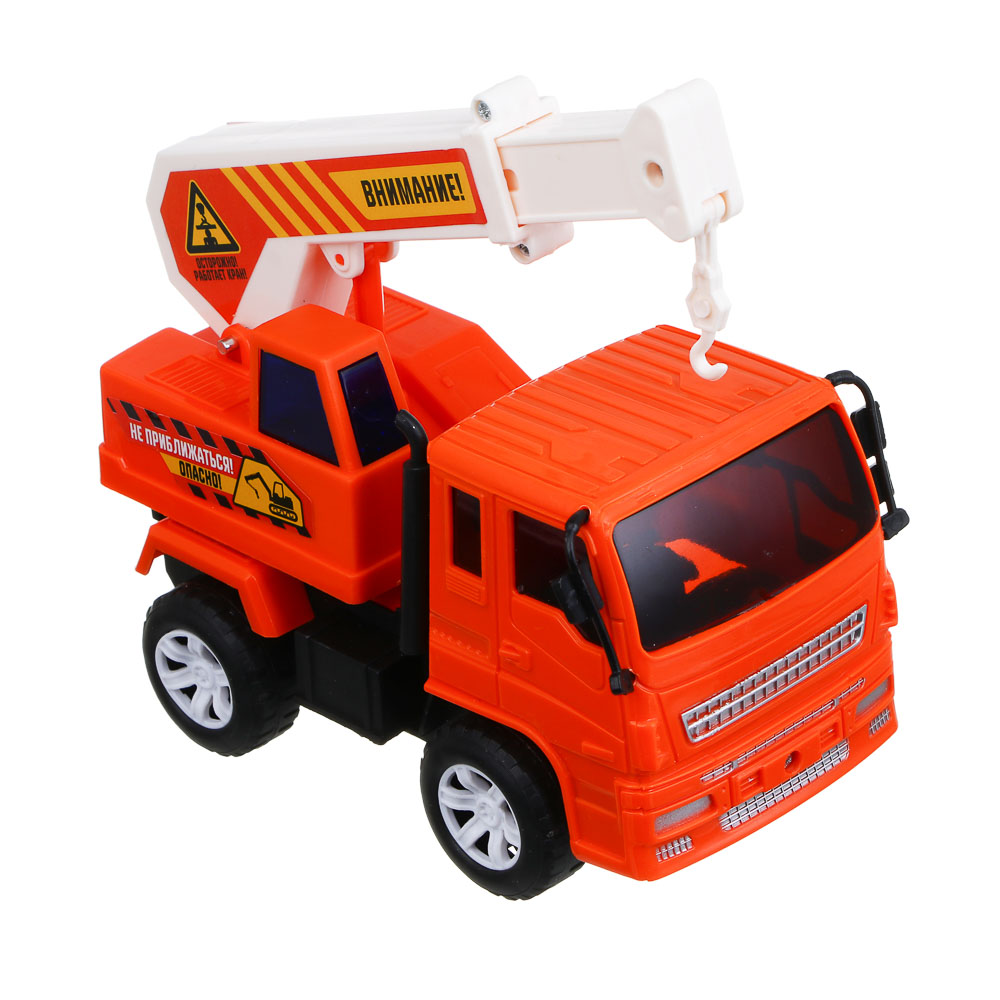 ИГРОЛЕНД Машина инерционная "Спецтехника", подвижные детали, ABS, 15,5х10х8см, 3 дизайна - #4