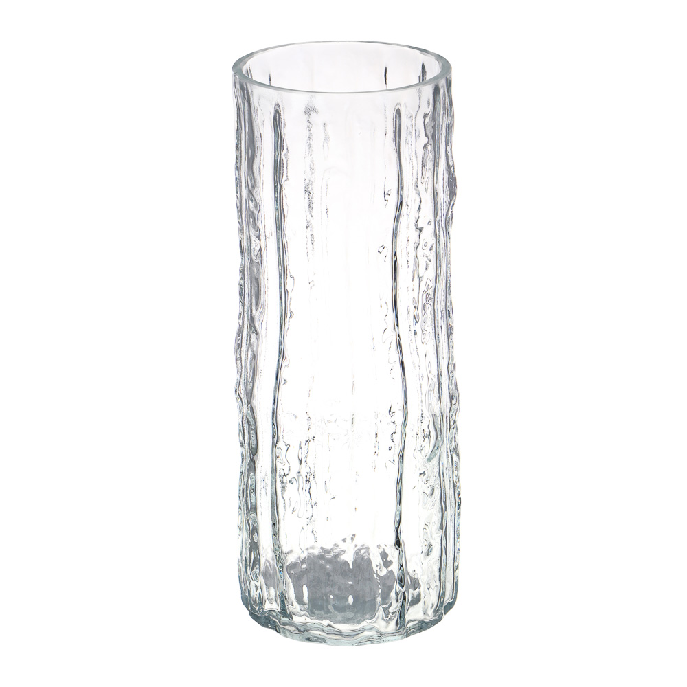 Ваза стеклянная, 9x24см, 2 цвета - #6