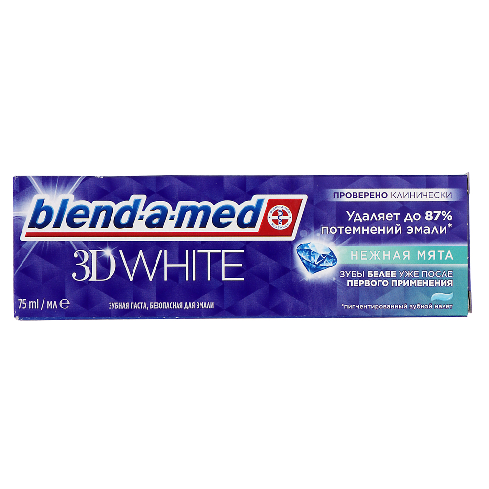 Зубная паста Blend-А-Med 3D White Нежная мята, 75мл - #6