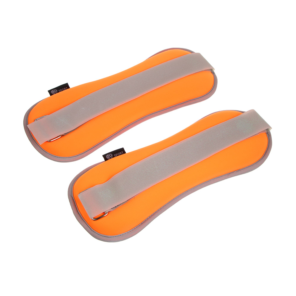 Утяжелители для ног и рук, 2шт по 1,0кг тм BY SPORT, 31x12см, неопрен, металлическая стружка - #3