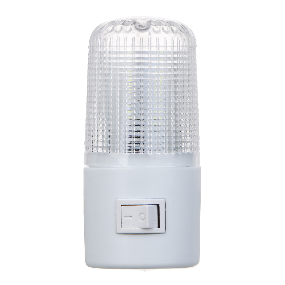 Ночник светодиодный 4 LED с выключателем, 220 В, 0,5 Вт, 8х7х3 см, пластик - #2